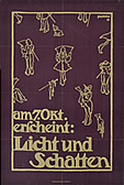 Emil Preetorius - Werbeplakat für die Zeitschrift „Licht und Schatten“